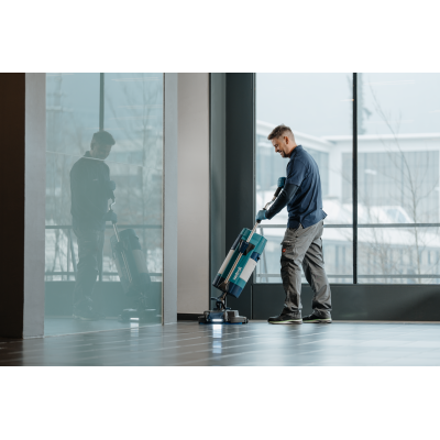 Autolaveuse compacte verticale WETROK SPIN BEFREE