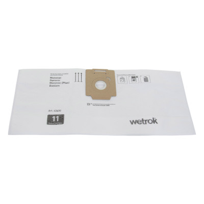 Sac microfibre aspirateur WETROK MONOVAC COMFORT/DUROVAC 11 x10