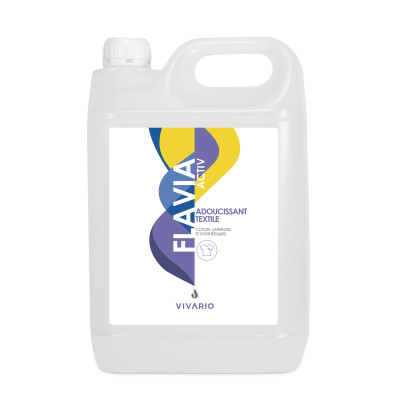 Assouplissant tous textiles FLAVIA ACTIV 5L VIVARIO