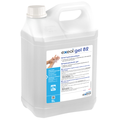 Gel hydroalcoolique EXEOL 82 5L