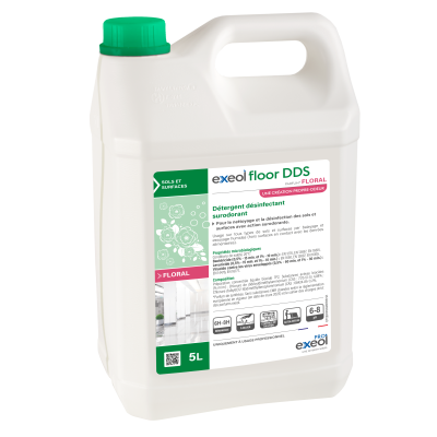 Nettoyant sol EXEOL FLOOR DDS FLORAL 5L