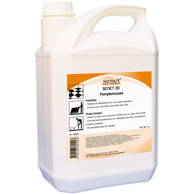 Nettoyant sol SENET 2D PAMPLEMOUSSE 5L