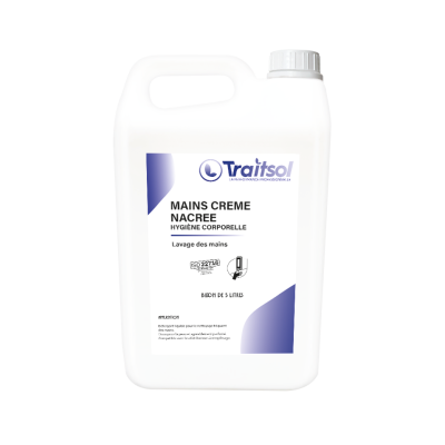 Savon liquide main CREME NACREE 5L TRAITSOL