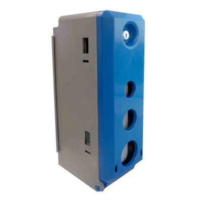 Armoire bleue pour bidon 2l  ECOCONNECT