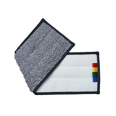 Bandeau velcro rectangulaire GRIS 40 cm système ERGOCLEAN