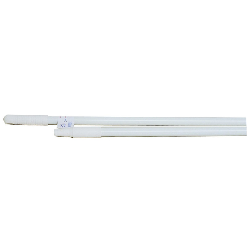 Manche HACCP FIBRE DE VERRE  BLANC EMBOUT BLANC Manche HACCP FIBRE DE VERRE  BLANC EMBOUT BLANC