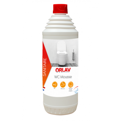 Détartrant mousse sanitaire puissant ORLAV 1L