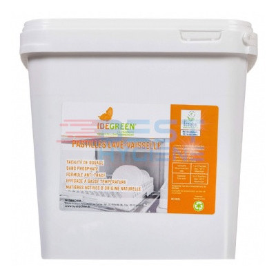 Pastilles lave vaisselle seau de 2.25 kg ECOLABEL