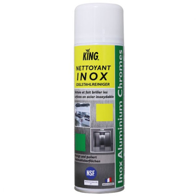 Nettoyant inox ALIMENTAIRE 500 ml KING