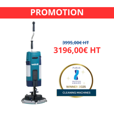 Autolaveuse compacte verticale WETROK SPIN BEFREE