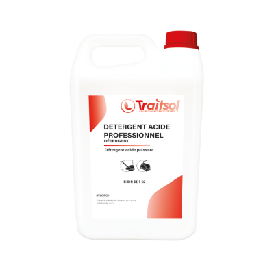 Détergent acide professionnel 5KG TRAITSOL