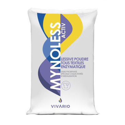 Lessive poudre MYNOLESS ACTIV 10 KG VIVARIO