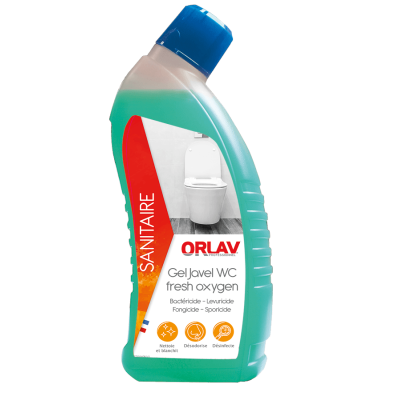 Détartrant désinfectant sanitaire GEL JAVEL FRESH OXYGENE 750 ml