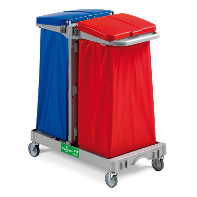 Chariot de ménage porte-sacs ALPHA 4102