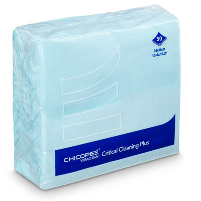 Microfibre JETABLE VERACLEAN CLEANING PLUS TURQUOISE x300 - 34x31cm