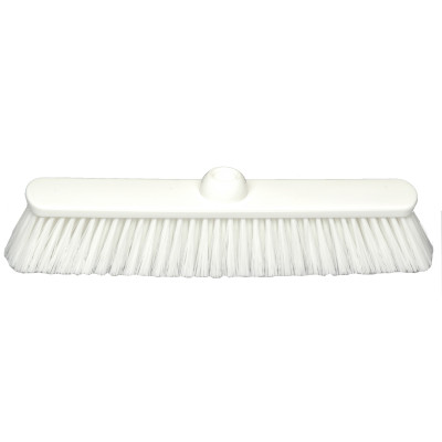 Balai HACCP souple blanc 38 cm