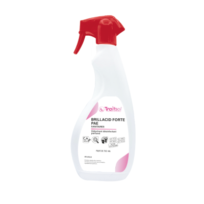 Détartrant désinfectant sanitaire BRILLACID FORTE PAE TRAITSOL 750 ml