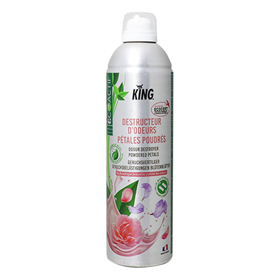 Destructeur d'odeur pétales poudrées écocert 400 ml
