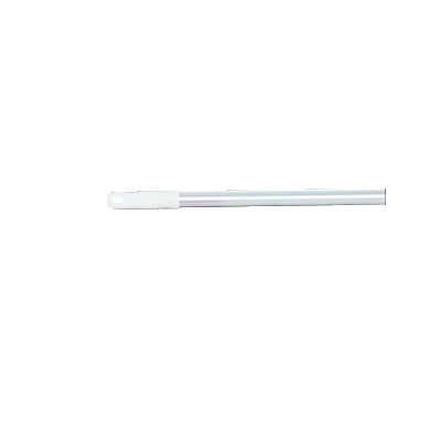 Manche alu 140 cm HACCP EMBOUT BLANC