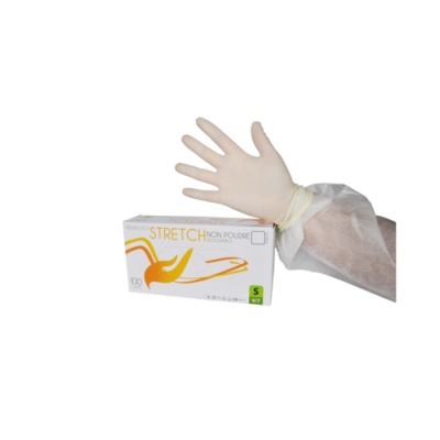 Gants jetables STRETCH NON POUDRE x100