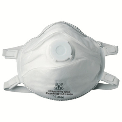 Masque FPP3 AVEC VALVE BLANC BOITE 5 *** - prendre 425183