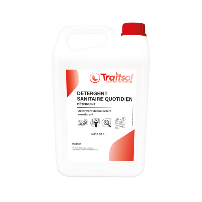 Nettoyant sanitaire quotidien 5L parfum bouquet TRAITSOL