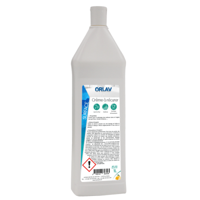 Nettoyant sanitaire crème à récurer ORLAV 1L