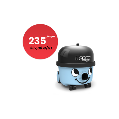 Aspirateur poussière NUMATIC HENRY ALLERGY HVA160