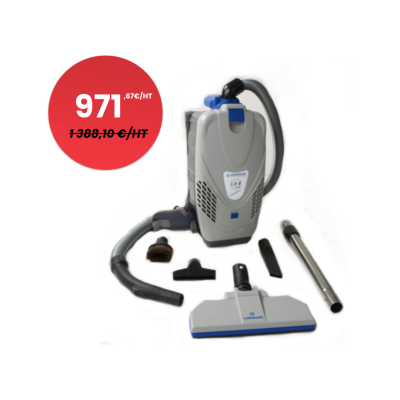 Aspirateur dorsal à batterie LINDHAUS LB4 LITHIUM DIGITAL