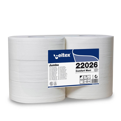 Papier hygiénique JUMBO MAXI COMFORT x6 - 100% CELLULOSE