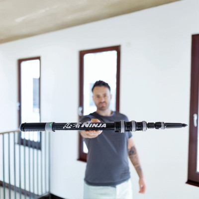 Perche télescopique UNGER NINJA Carbon 1.20m