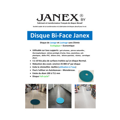 Disque de lavage lustrage BLEU 165 6.5" Disque de lavage lustrage BLEU 165 6.5"