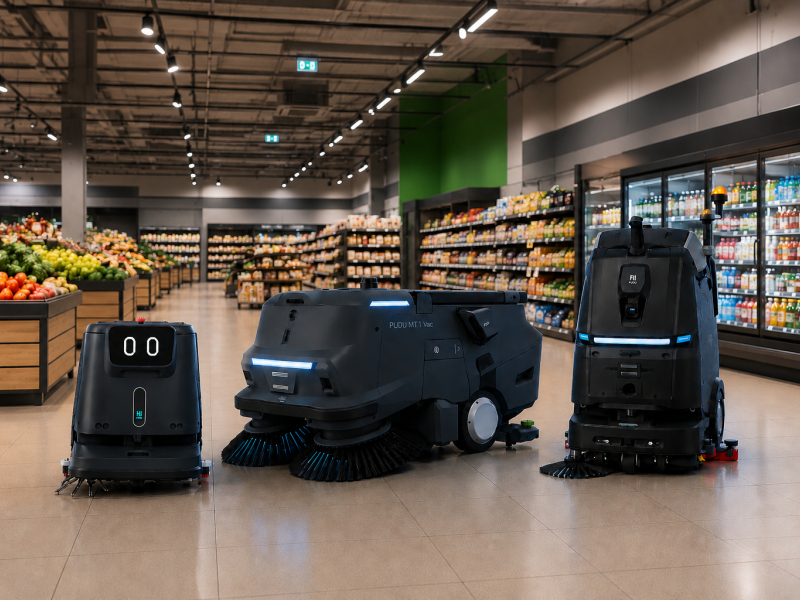 Robot de nettoyage : améliorer la productivité dans les grandes surfaces
